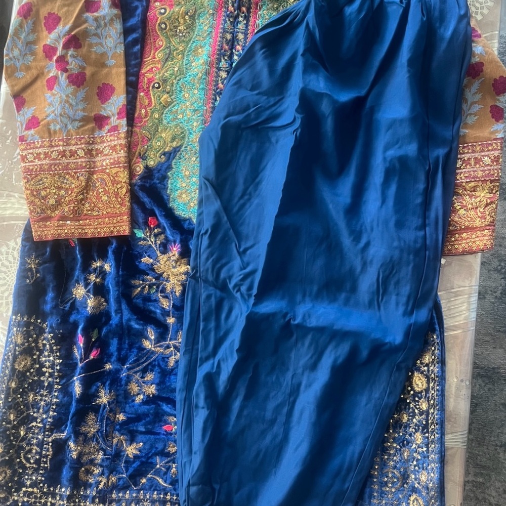 Pakistani new dress 3 piece XL - Picture 6 of 11